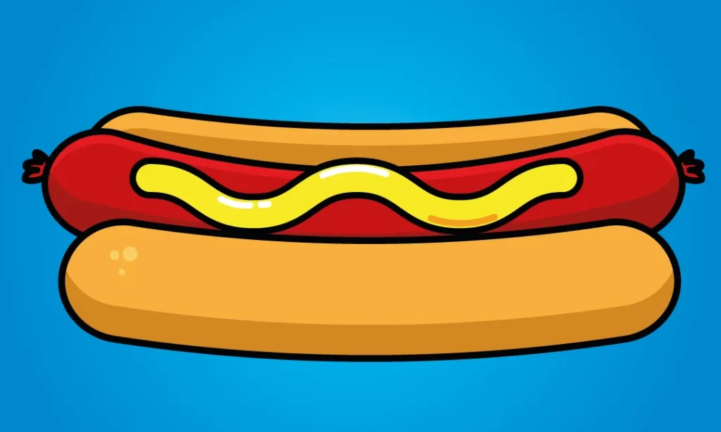 Ilustração Cachorro Quente